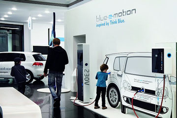 Elektro Golf aufladen ist kinderleicht