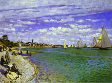 Monet - Sulla spiaggia