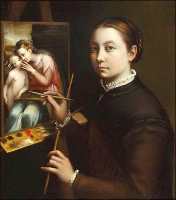 Sofonisba Anguissola - Autoritratto