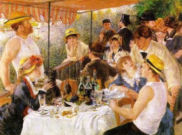 PIERRE-AUGUSTE RENOIR - Colazione dei canottieri (1880-81)