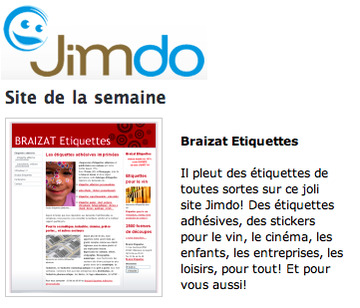 facile de faire un site avec Jimdo