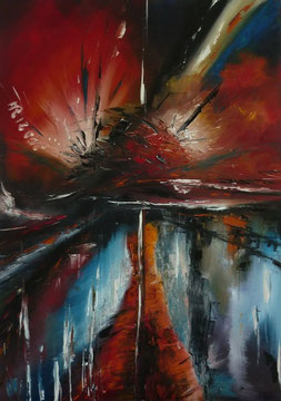 Vulcano, Öl auf Leinwand (2010), 70x50cm