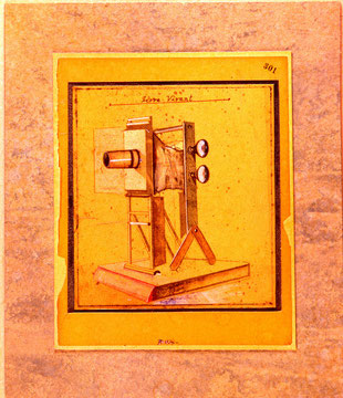 Sergio Pausig Livre vivant 301 1981   Acquarello su carta 80x60 cm