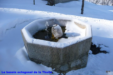Le bassin octogonal mis en place en 1893 par Brand