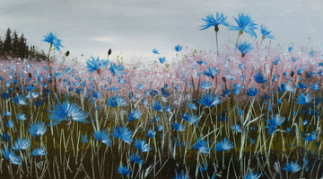 GARDEN OF NATURE 4, 33x60 cm, Acryl/Papier