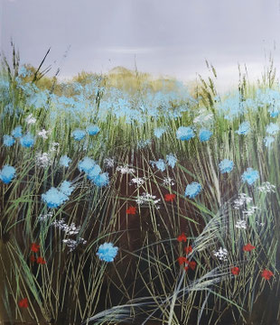 GARDEN OF NATURE 3, 40x45,5 cm, Acryl/Papier