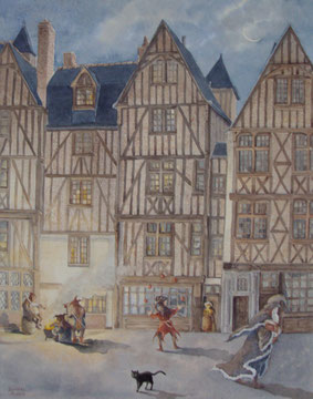 Place plumereau à tours-50x65