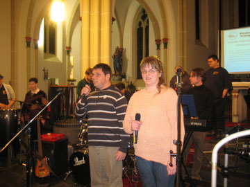 Rockband der Lebenshilfe Heinsberg.