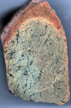 Gestein von der Halde im Silberbusch.