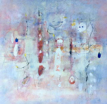 SUONI NELL'ARIA, 2018, 101 x 100 cm  