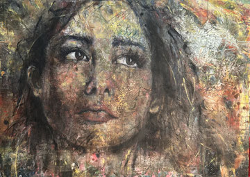 140x100 canvas acryl Farahani