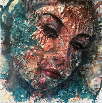 Maria 100x100cm linnen 