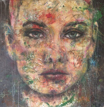 100x100 cm Sinéad O'Connor
