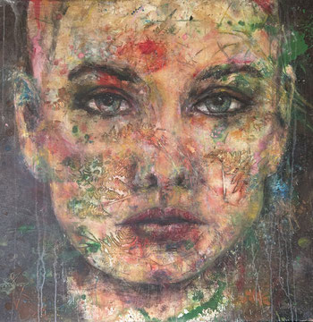 100x100 cm Sinéad O'Connor sold