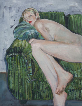 Friday, oil on canvas, 40 x 50 cm