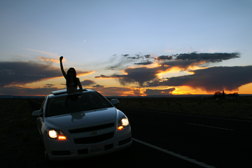 Arizona (USA) - Painted Desert Sunset