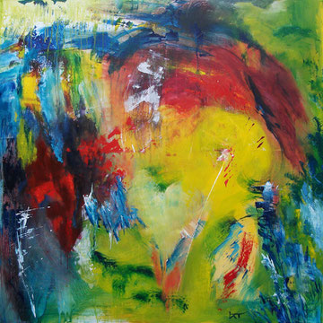 Niet geknoeid is altijd mis 120 x 120 cm SOLD