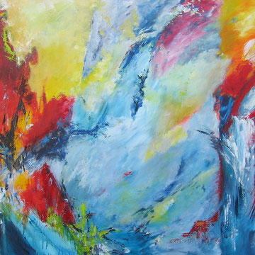 letting Go 100 x 150 cm SOLD