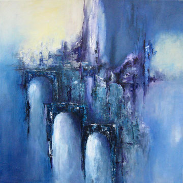 Through the Gates 80 x 80 cm, € 1300,00