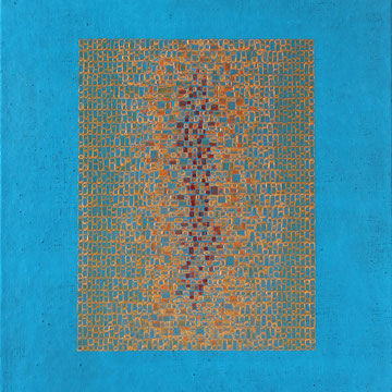 MNEMOS-04  41 x 33 cm  acrylique sur toile