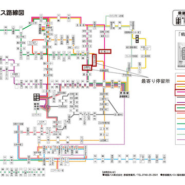 バス路線図