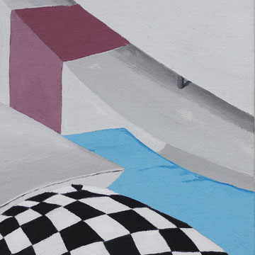 VI/3, 01/2012, Öl auf Nessel auf Holz, 16,0 cm x 15,0 cm
