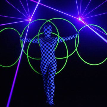 Lasershow in Linz - Fantômes de Flammes