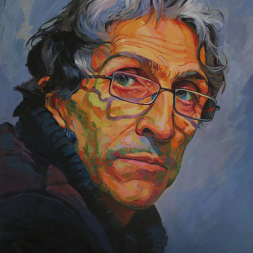 Antonio. 100 x 80 cm. Acrylic on canvas
