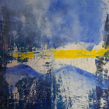 80 x 100 cm, Acryl auf Leinwand, Wintersonne                                                                         700 Euro