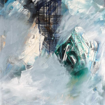 BERGWELT 2024, Öl auf Leinwand, 120x80