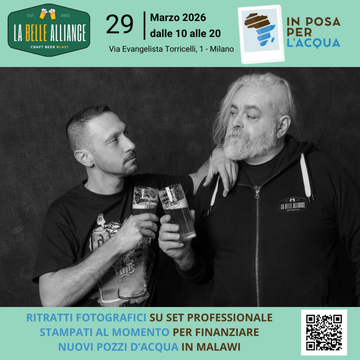 Il racconto del 35° set di In Posa per l'Acqua a La Belle Alliance a Milano