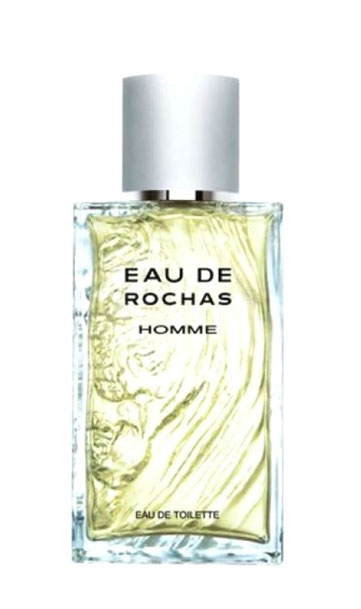 ROCHAS - EAU DE ROCHAS HOMME : FLACON VAPORISATEUR EAU DE TOILETTE - EN VERRE MARTELE