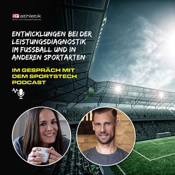 Fee Beyer vom Sportstech Podcast spricht mit Sebastian Mühlenhoff von iQ athletik über Leistungsdiagnostik 