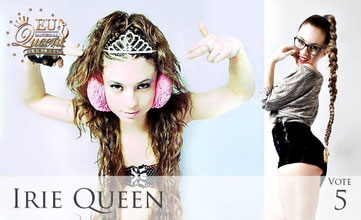 Click en la imagen para apoyar la candidatura de Irie Queen para el European Dancehall Queen Contest 2013.