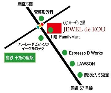 JEWEL  de  KOU　地図