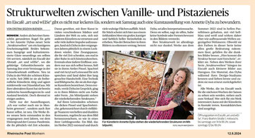 Annette Dyba Kunst Vino´s Weinbar Düsseldorf Gladbeck Vernissage Ausstellung 