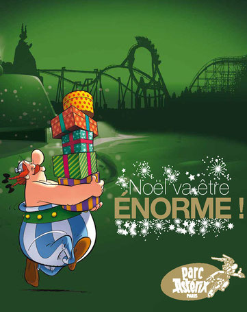 Parc Asterix et un noel inoubliable 2016