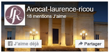 Page pro Facebook de Laurence Ricou réalisée avec e-cime.fr