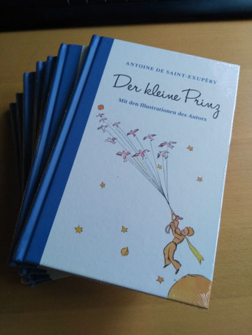 "Der kleine Prinz" - das hatte ich dem Dichterclub mitgebracht