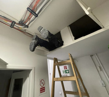 Dauerbelastung einer Großküche 