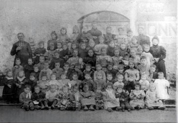 Une photo de classe de L’école libre (avant 1905)