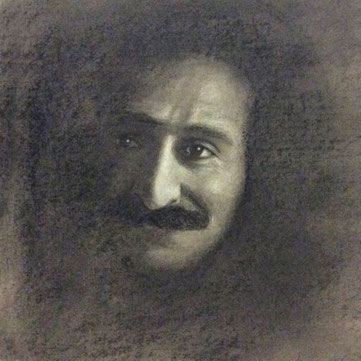 Meher Baba-India drawing No2