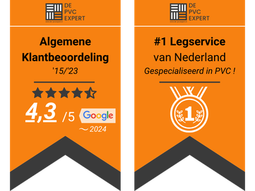 Algemene beoordeling pvc inclusief legservice hoogste van Nederland