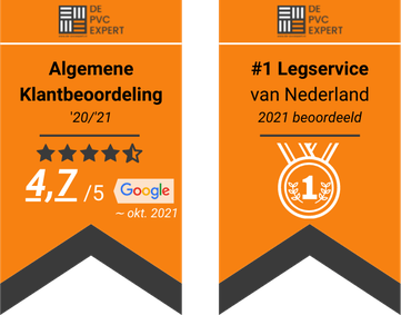 Algemene beoordeling pvc inclusief legservice hoogste van Nederland