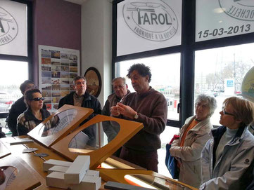 Visite de l'atelier des couteaux Farol