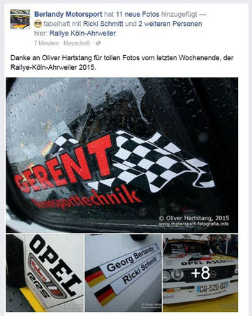 Rallye Köln-Ahrweiler 2015 / Berlandy Motorsport