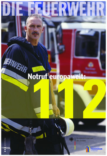 Plakat Feuerwehr
