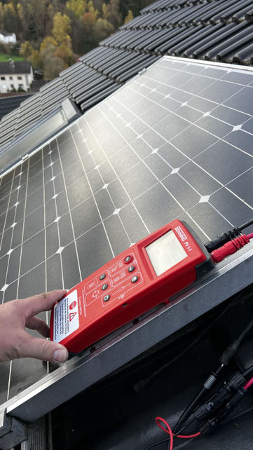 Solar-Fehlersuche