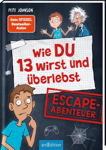 Cover "Wie DU 13 wirst und überlebst" Escape Abenteuer