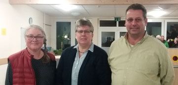 V.l.n.r.: Frau Arndt, Frau Thoms-Radtke, Herr Richter